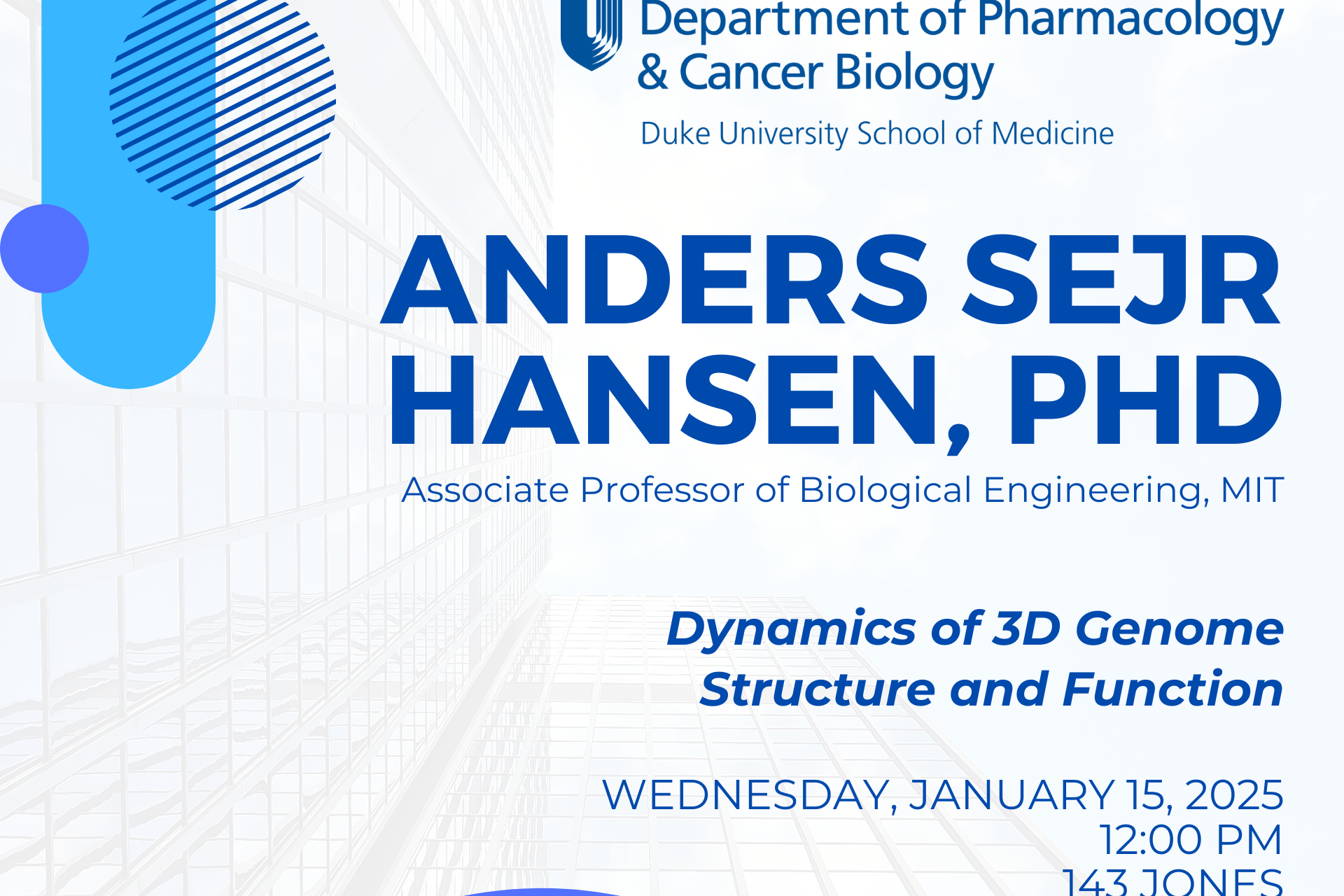 Anders Sejr Hansen, Ph.D. 011525 flyer